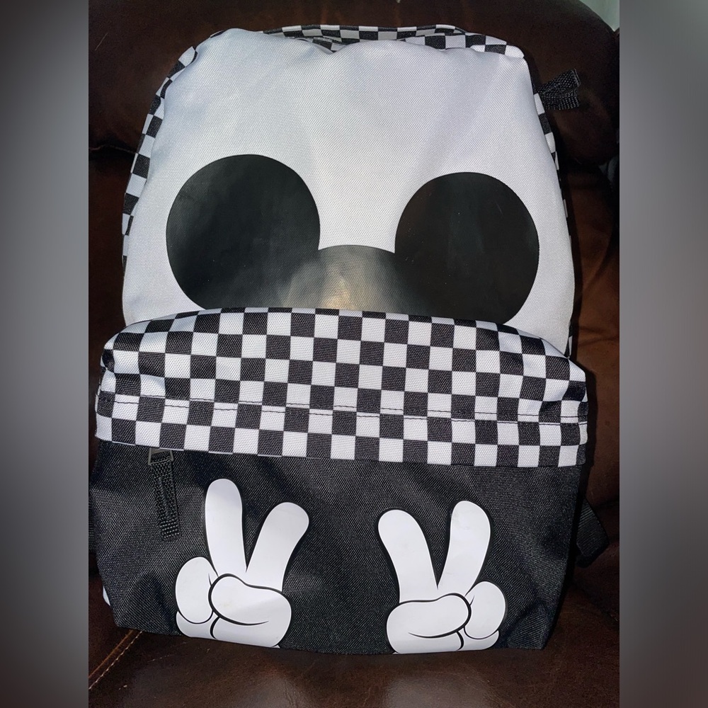 Vans Disney Collab Mickey Mouse Checkered Back-Up